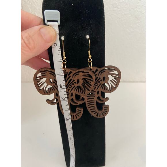 Elephant earrings - Picture 3 of 4